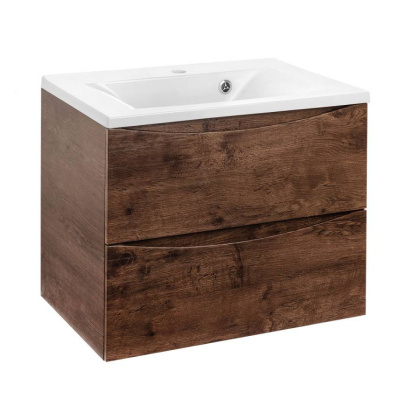 База под раковину Mia 650 подвесная, 2 выкатных ящика soft close, R.Wood База под раковину Mia 650 подвесная, 2 выкатных ящика soft close, R.Wood
