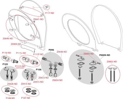 Alcaplast Сиденье для унитаза Duroplast, крепление металл бежевое A601 BAHAMA