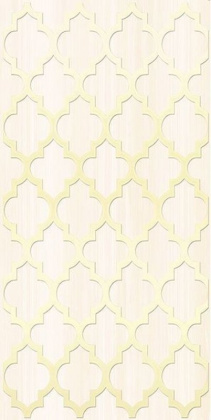 Декор Buhara бежевый 25х50