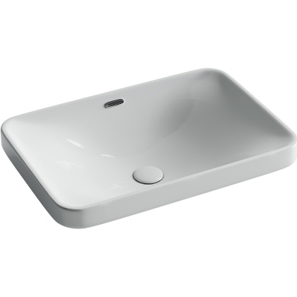 Умывальник прямоугольный встраиваемый сверху в столешницу Element 605*415*185мм