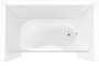 Карниз для ванны Aquanet прямой 190 Карниз для ванны Aquanet прямой 190