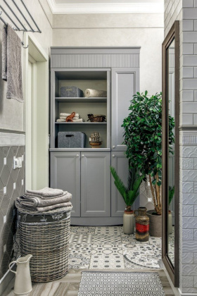 Плитка настенная 16007 Авеллино серый 7,4*15*6,9 (96шт/1.07м2), м2