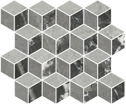 Декор Риальто 1 мозаичный глянцевый 45x37,5x1