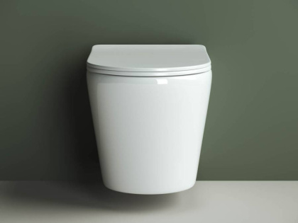 Подвесной унитаз Highlight Rimless