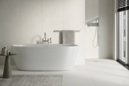 Плитка настенная 9029 Аккорд коричневый светлый грань 8,5*28*5*9,2 (40шт/0,97м2), м2