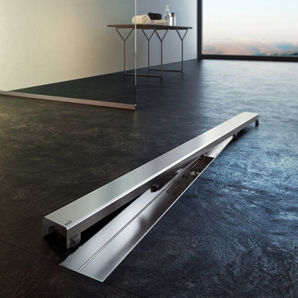 Решетка для водоотводящего желоба, нержавеющая сталь-мат