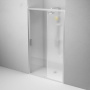 W90G-120-1-195MM Gem Solo Дверь душевая 120х195, стекло матовое, профиль матовый Хром