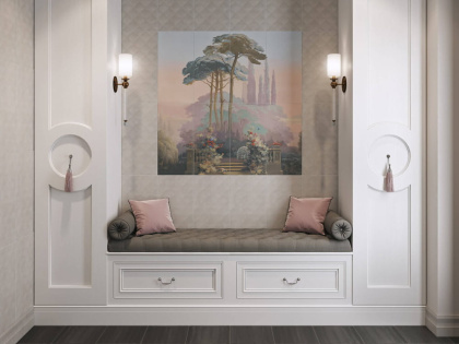 Плинтус FMA019R Марсо серый обрезной 30*15*17(1уп/8шт), шт