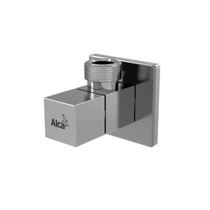 Угловой вентиль 1/2"×1/2", квадратный