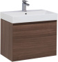 Тумба под раковину Aquanet Нью-Йорк 70 орех