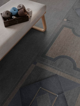 Керамогранит DL571900R Базальто черный обрезной 80*160*11 (2шт\2.56м2), м2 Керамогранит DL571900R Базальто черный обрезной 80*160*11 (2шт\2.56м2), м2