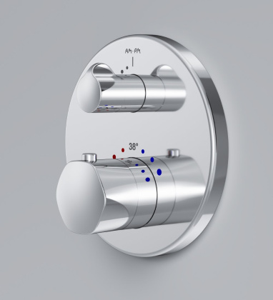 Смеситель Для ванны и душа с термостатом, монтируемый в стену F9085500 Gem