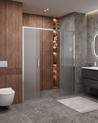 MOLVENO-BF-2-180-C-Cr-IV Душевая дверь