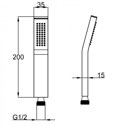 ARLIE Ручной душ, хром ARL-D1C-CRM ARLIE Ручной душ, хром ARL-D1C-CRM