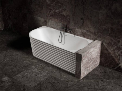 Ванна из литьевого мрамора Abber Stein 170х80 AS9651 R