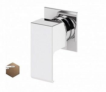 PORTA-DIM-SS Встраиваемый однорычажный смеситель на 1 выход, исполнение sunset