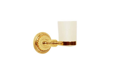 Настенный стакан для зубных щеток HERMITAGE GOLD 10353 Boheme Настенный стакан для зубных щеток HERMITAGE GOLD 10353 Boheme
