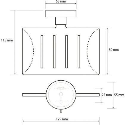 Мыльница Bemeta Neo 104208085 Нержавеющая сталь
