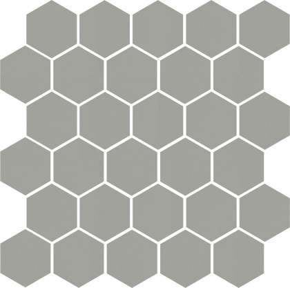 Мозаика Агуста серый светлый натуральный 29,7x29,8x0,69 из 30 частей 5,2х6