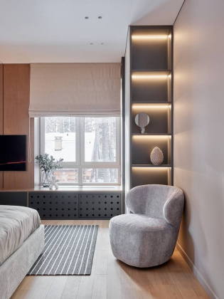 Кварцевый паркет QUARTZ PARQUET 1258-59 Дуб Кедровый Латте 400-1220*152*5мм, 0,6 мм, Браш, фаска, 2G