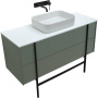Тумба под раковину Allen Brau Reality 120 1.32008.CGM олива матовый Тумба под раковину Allen Brau Reality 120 1.32008.CGM олива матовый
