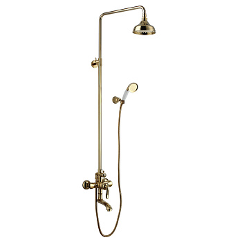 Смеситель Lemark Brava LM4762G для ванны и душа Смеситель Lemark Brava LM4762G для ванны и душа