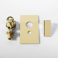 Встраиваемый однорычажный смеситель для душа с переключателем Cezares UNIKA-VDIM-03/24