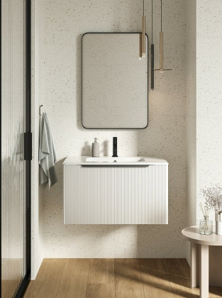 Тумба с раковиной Creto Luna Ivory 80 см, 17-IV80 Тумба с раковиной Creto Luna Ivory 80 см, 17-IV80