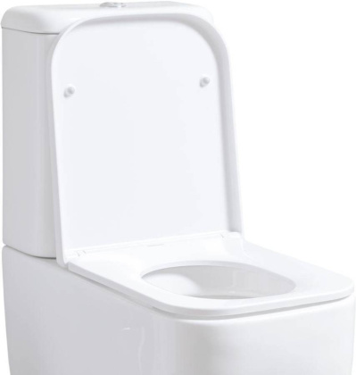 Крышка-сиденье для унитаза Allen Brau Infinity 4.21010.20 белый глянец