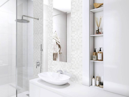 Стеклянная мозаика WHITE, Astra