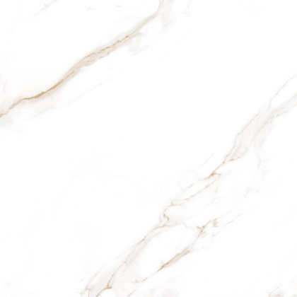Calacatta Regal Gold Керамогранит белый 80х80 Матовый