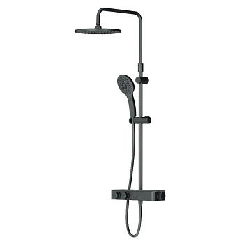 F0750A422 Inspire V2.0, душевая система, набор: Смеситель д/душа с термостатом, верхний душ d 250 мм, ру F0750A422 Inspire V2.0, душевая система, набор: Смеситель д/душа с термостатом, верхний душ d 250 мм, ру