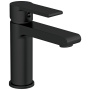Смеситель для раковины BRASKO BLACK однорычажный черный клик клак Смеситель для раковины BRASKO BLACK однорычажный черный клик клак