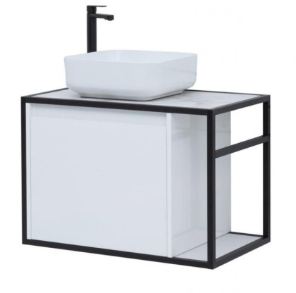 Тумба под раковину Aquanet Nova Lite Loft 75 L белый Тумба под раковину Aquanet Nova Lite Loft 75 L белый