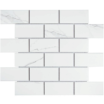Керамическая мозаика, Brick Carrara Matt 45х95, Brick & Metro Керамическая мозаика, Brick Carrara Matt 45х95, Brick & Metro