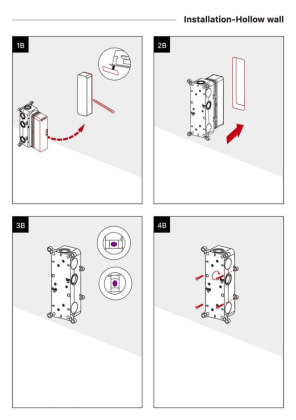 Душевая система Timo Petruma SX-5039/03SM скрытого монтажа с термостатом, черный матовый