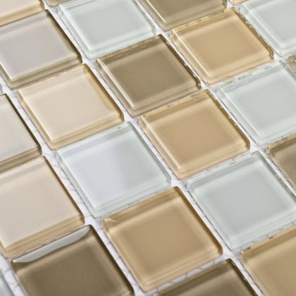 Мозаика 00-00000168 Raf Coffee (30см*30см*4мм) (17шт/1,53м2) стекло, м2