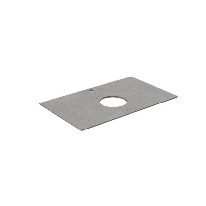 Столешница из керамогранита Фондамента 80, серая, PL1.DL500920R\80