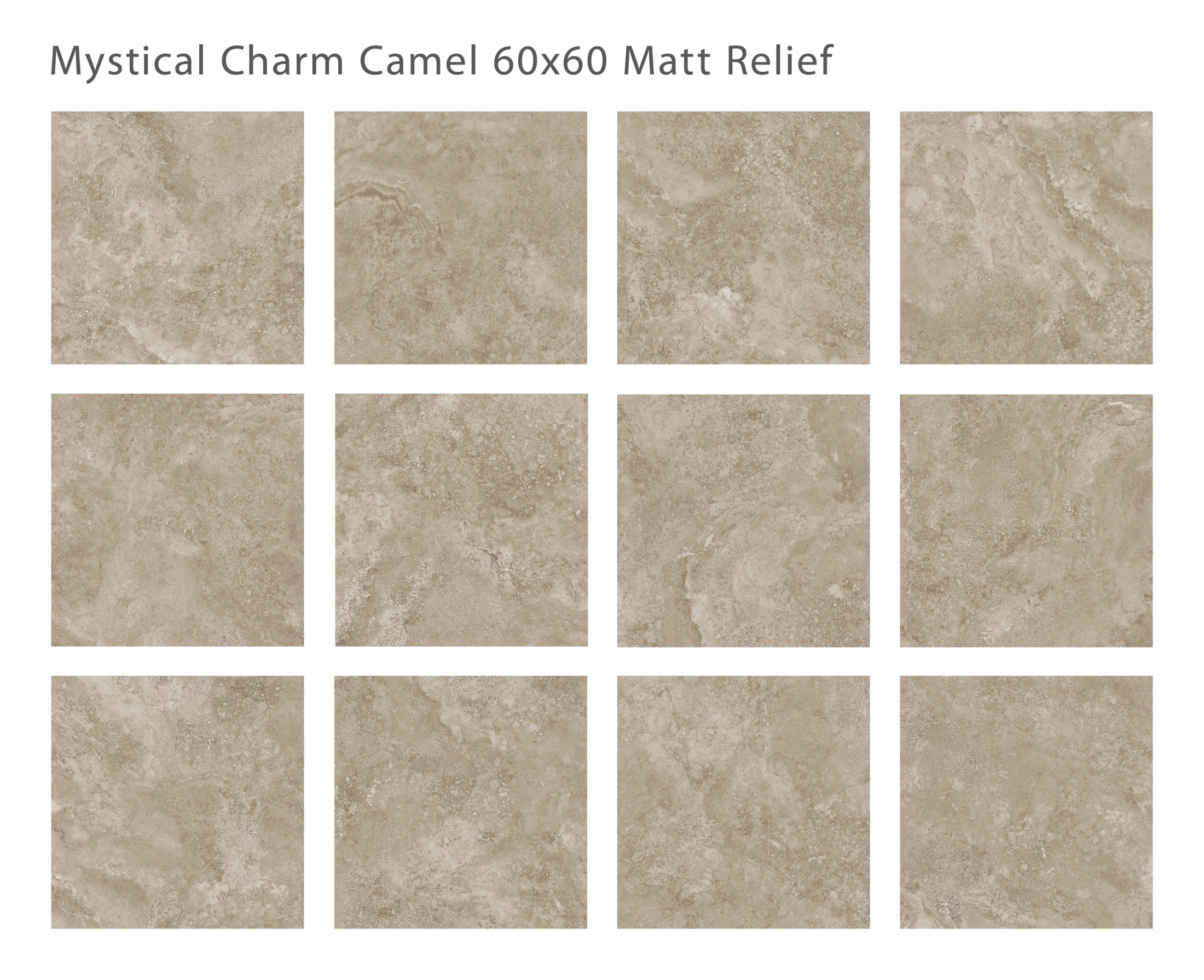Плитка Mystical Charm Camel Relief Matt 60x60 (4 шт.в уп) Плитка Mystical Charm Camel Relief Matt 60x60 (4 шт.в уп)