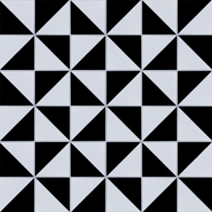 Керамическая мозаика, Triangolo Chess Matt, Geometry