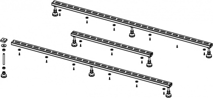 Ножки для душевого поддона Riho Basel 406, 416, 432 - 8 опор POOTSET64 Ножки для душевого поддона Riho Basel 406, 416, 432 - 8 опор POOTSET64
