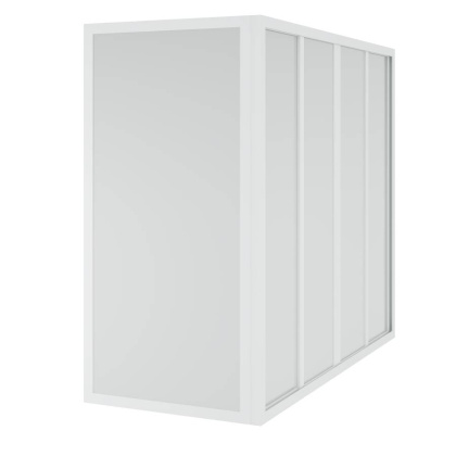 Шторка на ванну Creto Avalon 9.0 70х145 см боковая