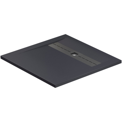 Душевой поддон Allen Brau Infinity 90x90 8.21001-AM антрацит
