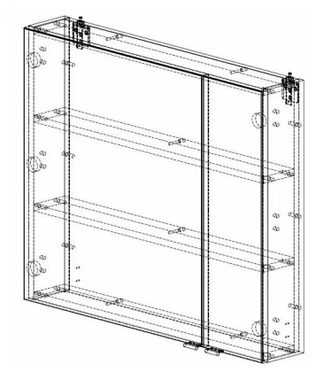 Зеркало-шкаф Aquanet Порто 80 белый