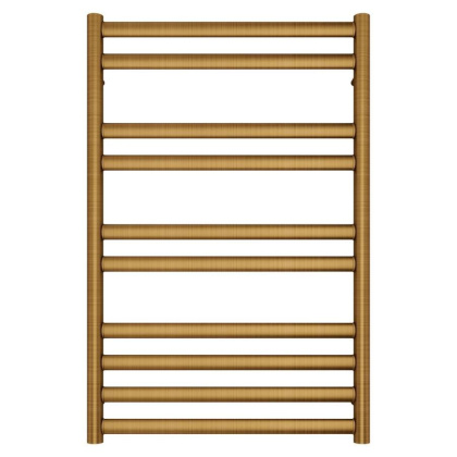 Полотенцесушитель водяной Lemark Status LM44810BR П10 500x800, бронза