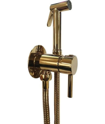 Смеситель с гигиеническим душем Paffoni Tweet Round ZDUP110HG (с внутренней частью)