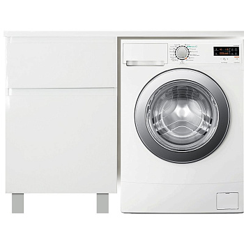 Комплект мебели Dallas Luxe 1500х482 левосторонний напольный 2 ящика  (ШхГхВ) 848х476х860