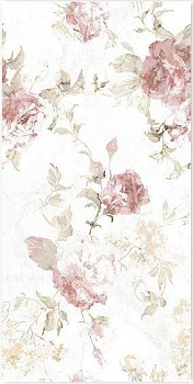 Плитка настенная Amelie крупная роза 29,7х60 (C-ALL451D) (7шт/1,25м2), м2