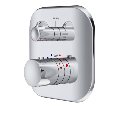 Смеситель Для ванны и душа с термостатом, монтируемый в стену F3085500 Sensation Смеситель Для ванны и душа с термостатом, монтируемый в стену F3085500 Sensation