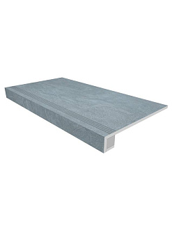 Комплект (Ступень SR02 (33x120) непол. (прямоугол. бортик) с насечками + Подступенок (14,5x120)) Комплект (Ступень SR02 (33x120) непол. (прямоугол. бортик) с насечками + Подступенок (14,5x120))